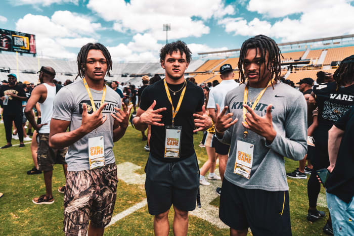 2022 UCF Signees Demari Henderson, Kameron Moore, & Ja'Cari Henderson